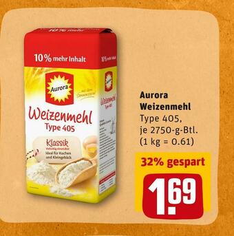 REWE Aurora weizenmehl Angebot