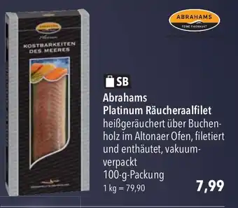 CITTI Markt ABRAHAMS Platinum Räucheraalfilet Angebot