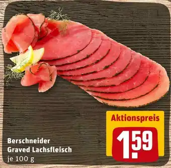 REWE Berschneider graved lachsfleisch Angebot