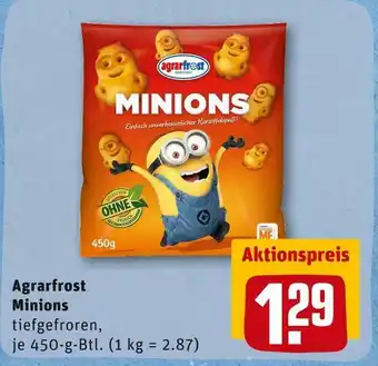 REWE Agrarfrost minions Angebot