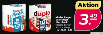 NETTO Kinder riegel oder duplo Angebot