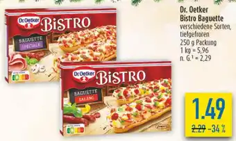 diska Dr. Oetker Bistro Baguette Angebot