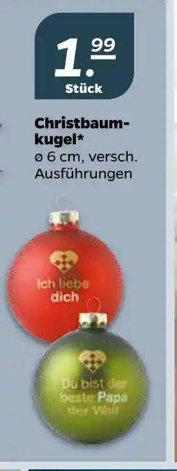 NETTO Christbaumkugel Angebot