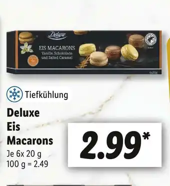 Lidl Deluxe eis macarons Angebot