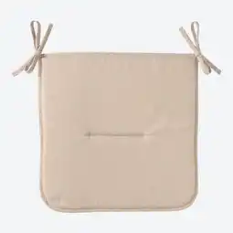 NKD Stuhlkissen aus Kunst-Leinen, ca. 38x38cm Angebot