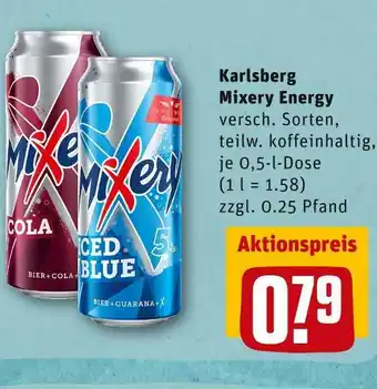 REWE Karlsberg mixery energy Angebot