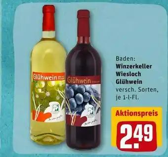 REWE Winzerkeller wiesloch rot- oder weißwein Angebot