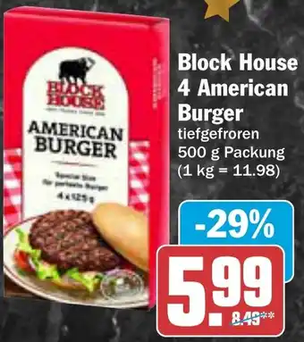 AEZ Block House 4 American Burger Angebot