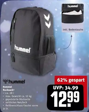 REWE Hummel rucksack Angebot