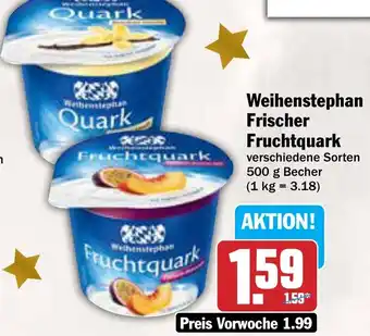 AEZ Weihenstephan Frischer Fruchtquark Angebot