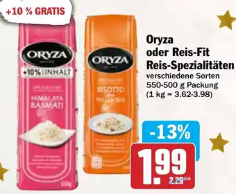 AEZ Oryza oder Reis-Fit Reis-Spezialitäten Angebot