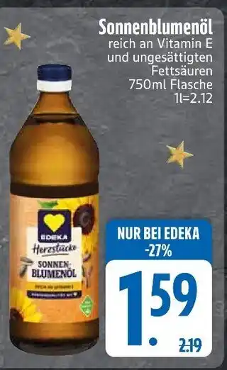 Edeka Edeka sonnenblumenöl Angebot