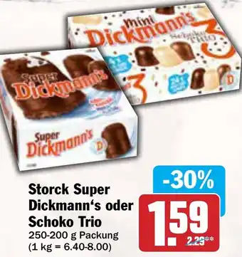 AEZ Storck Super Dickmann's oder Schoko Trio Angebot