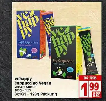 Elli Markt Vehappy Cappuccino Vegan Angebot