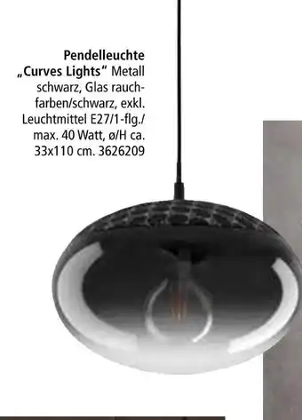 Segmüller Joop! pendelleuchte „curves lights“ Angebot