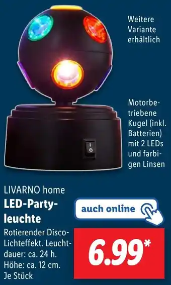 Lidl LIVARNO home LED-Partyleuchte Angebot