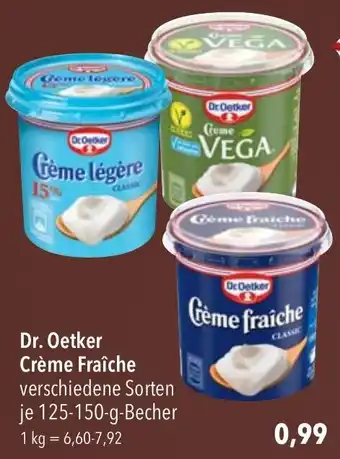 CITTI Markt Dr. Oetker Crème Fraîche Angebot