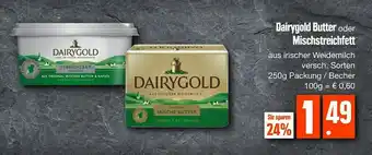 Edeka Dairygold butter oder mischstreichfett Angebot