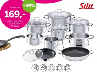 Mömax Silit kochtopfset „toskana“ Angebot