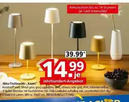 Segmüller Akku-tischleuchte „kaami“ Angebot