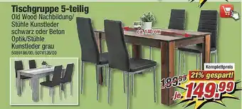 Poco Tischgruppe 5-teilig Angebot