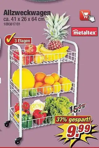 Poco Allzweckwagen Metaltex Angebot