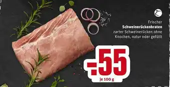 REWE Schweinerückenbraten Angebot