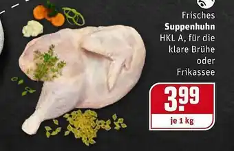 REWE Suppenhuhn Angebot