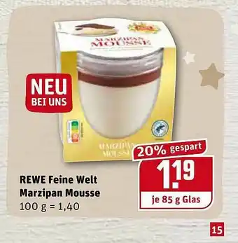 REWE Kaufpark Rewe Feine Welt Marzipan Mousse Angebot