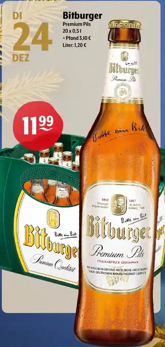 Getränke Hoffmann Bitburger Premium Pils Angebot