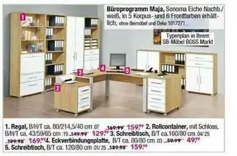 Möbel Boss Büroprogramm Maja Angebot