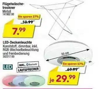 Möbel Boss Flügelwäsche Trockner Angebot