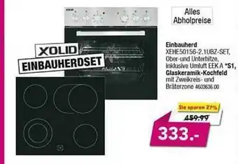 Möbel Boss Einbauherd Angebot