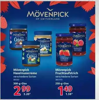 Selgros Mövenpick Haselnusscreme Oder Fruchtaufstrich Angebot