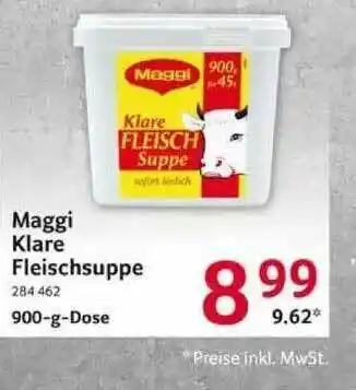 Selgros Maggi Klare Fleischsuppe Angebot