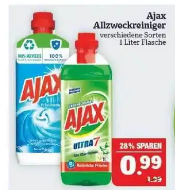 Marktkauf Ajax Allzweckreiniger Angebot