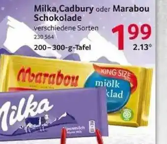 Selgros Milka, Cadbury Oder Marabou Schokolade Angebot