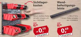 Sonderpreis Baumarkt Wandbefestigungsleiste Angebot