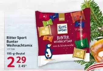 Selgros Ritter Sport Bunter Weihnachtsmix Angebot