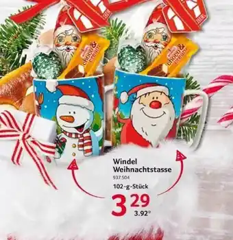 Selgros Windel Weihnachtstasse Angebot