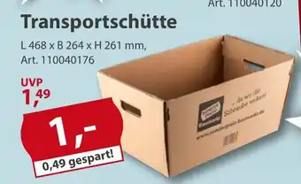Sonderpreis Baumarkt Transportschütte Angebot