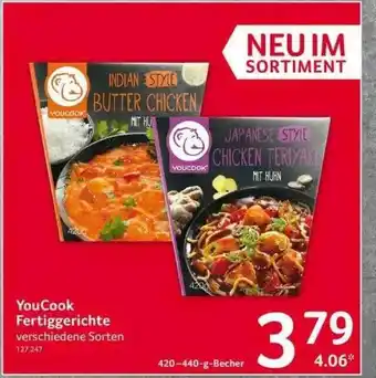 Selgros Youcook Fertiggerichte Angebot