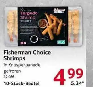 Selgros Fisherman Choice Shrimps Angebot