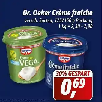 Simmel Dr Oetker Crème Fraîche Angebot