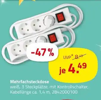ROLLER Mehrfachsteckdose Angebot