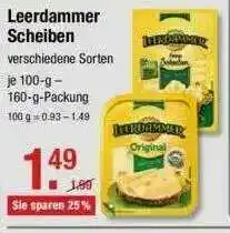 V Markt Leerdammer Scheiben Angebot