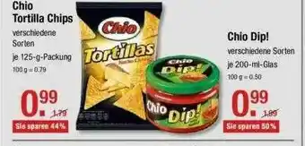 V Markt Chio Tortilla Chips, Chio Dip! Angebot