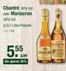 V Markt Chantré Oder Mariacron Angebot