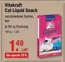 V Markt Vitakraft Cat Iquid Snack Angebot