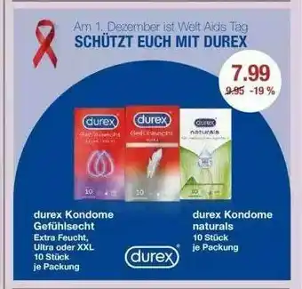 V Markt Durex Kondome Angebot